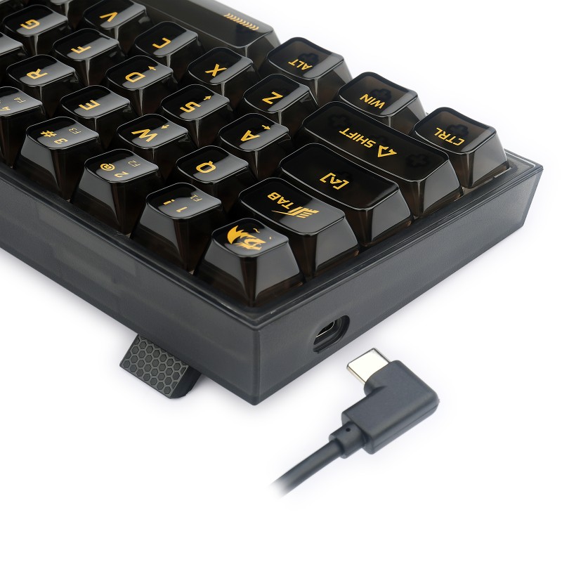 Tipkovnica RedRagon FIZZ K617CTB-RGB, črna