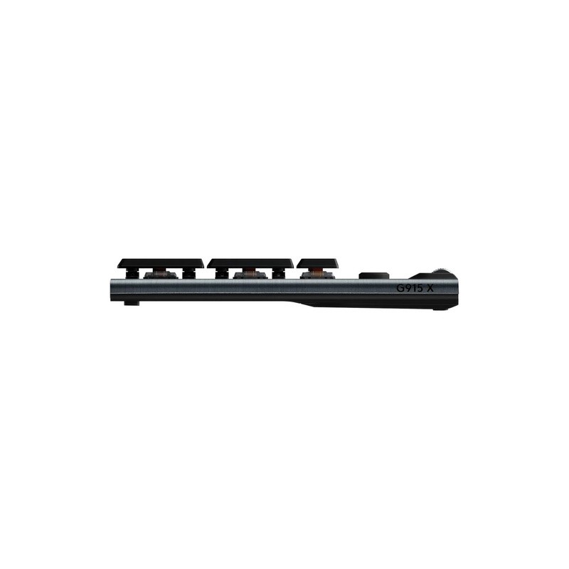 Tipkovnica Logitech G915 X LIGHTSPEED, GL Clicky, črna, SLO g.