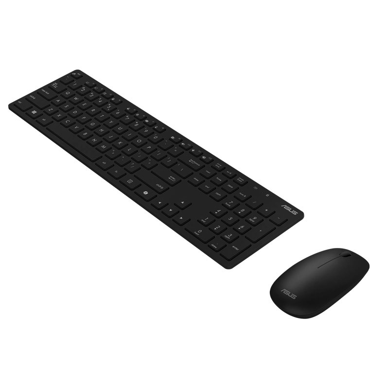 Tipkovnica in miška ASUS W5000 USB SLO brezžična, črna