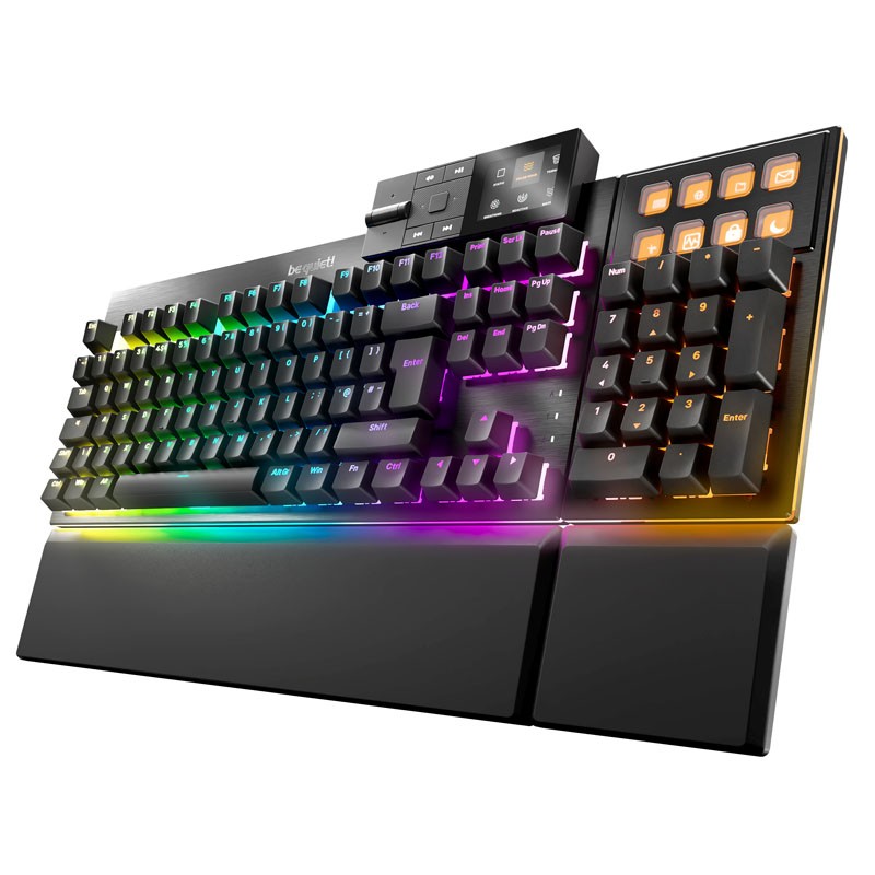Tipkovnica BE QUIET! Dark Mount Silent Tactile (BT002UK), črna