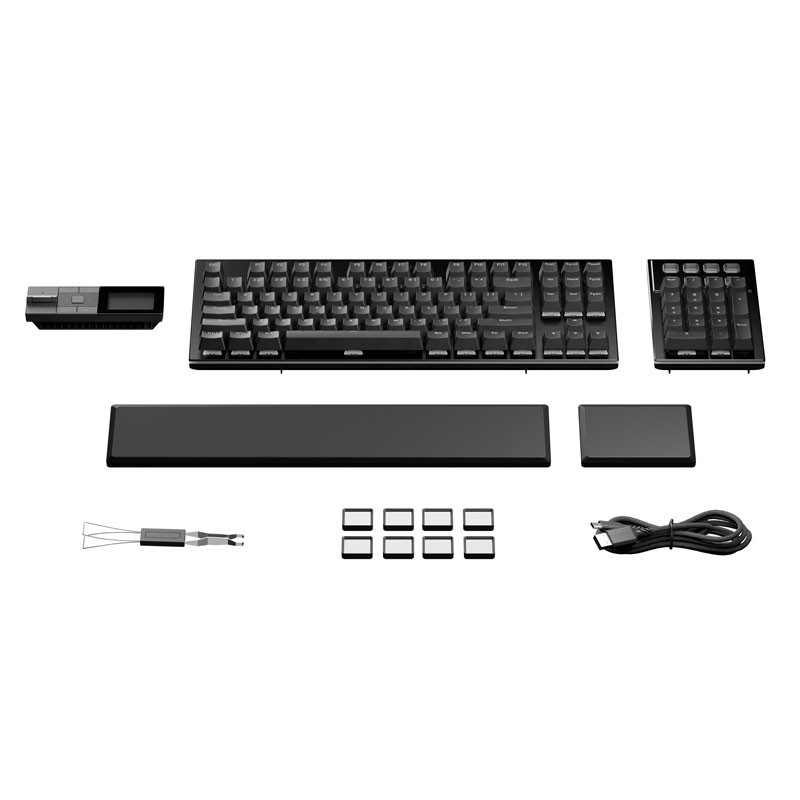 Tipkovnica BE QUIET! Dark Mount Silent Tactile (BT002UK), črna