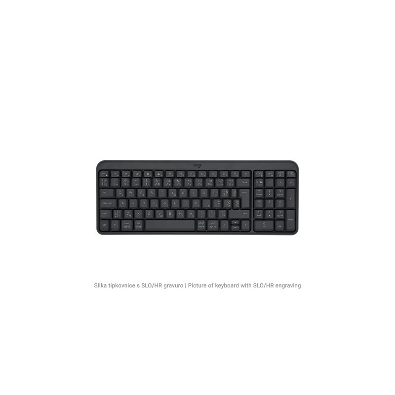 Tipkovnica in miška Logitech MK250, Bluetooth, SLO g.,