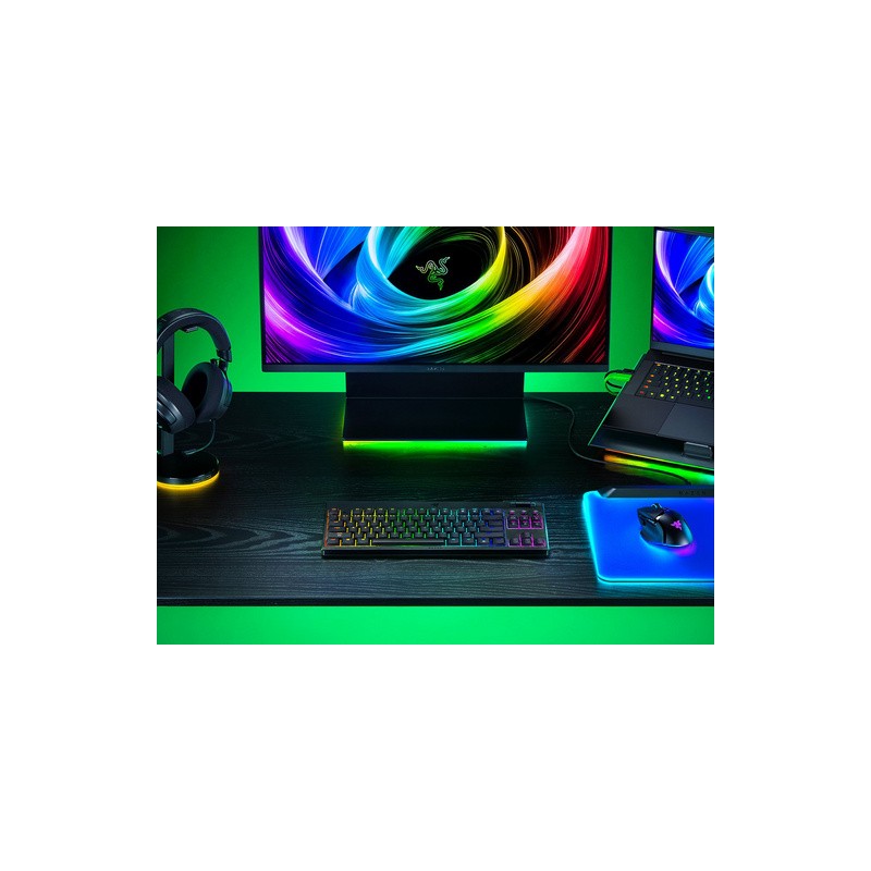 Tipkovnica Razer BlackWidow V4 TKL HyperSpeed, rumena stikala, US SLO g.