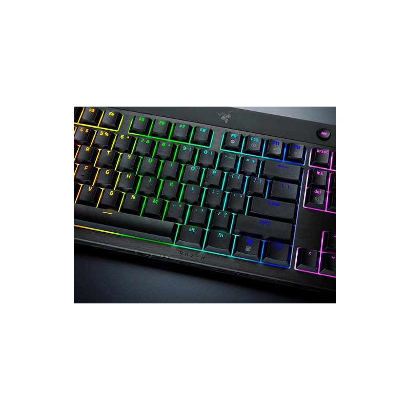 Tipkovnica Razer BlackWidow V4 TKL HyperSpeed, rumena stikala, US SLO g.