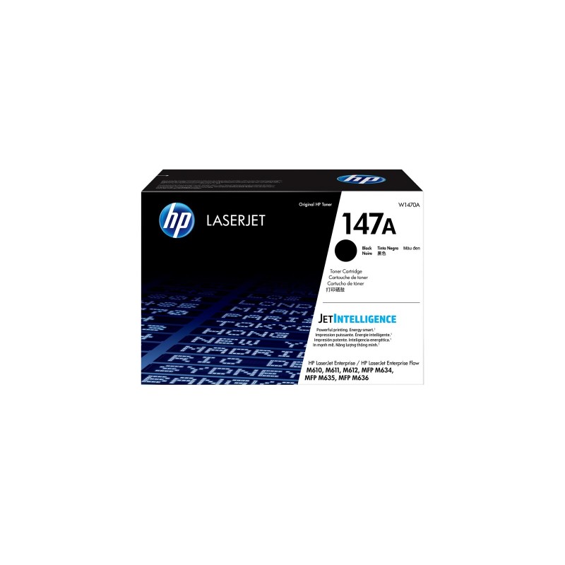 Toner HP 147A, črn,, W1470A