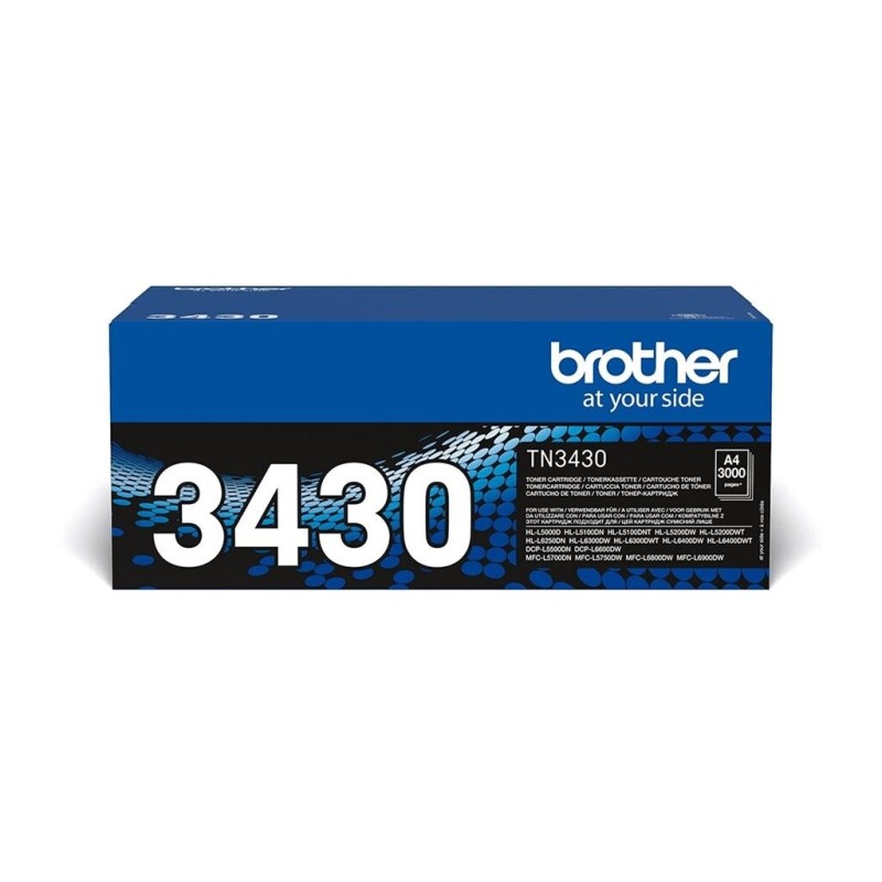 Toner BROTHER Toner TN-3430 black