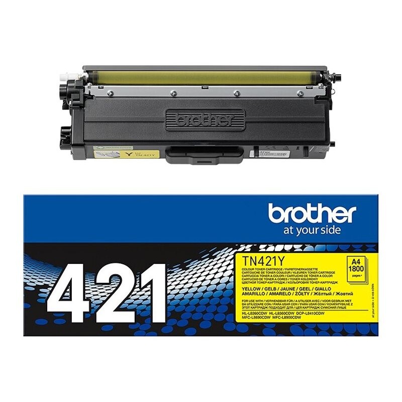 Toner BROTHER Toner TN-421 yellow