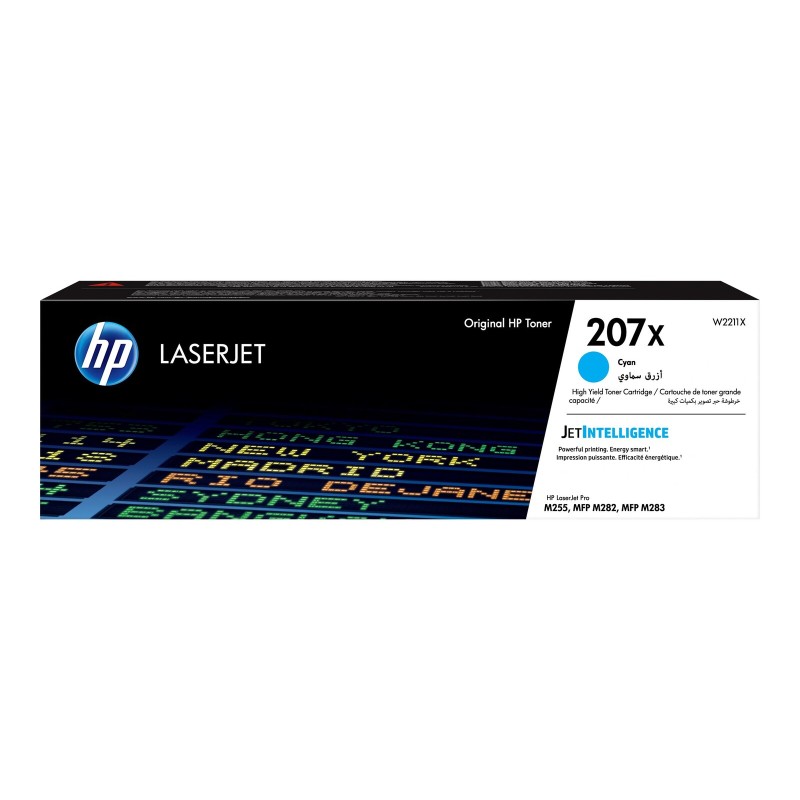 Toner HP 207X Cyan LaserJet Toner Cartridge