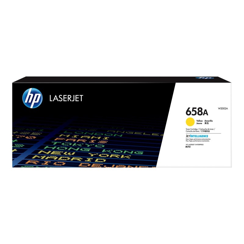 Toner HP 658A Yellow LaserJet Toner Cartridge