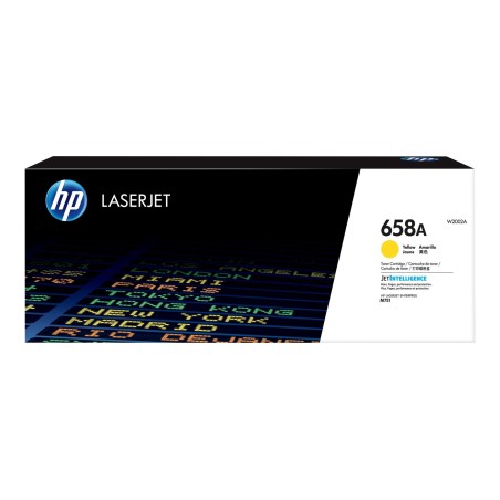 Toner HP 658A Yellow LaserJet Toner Cartridge