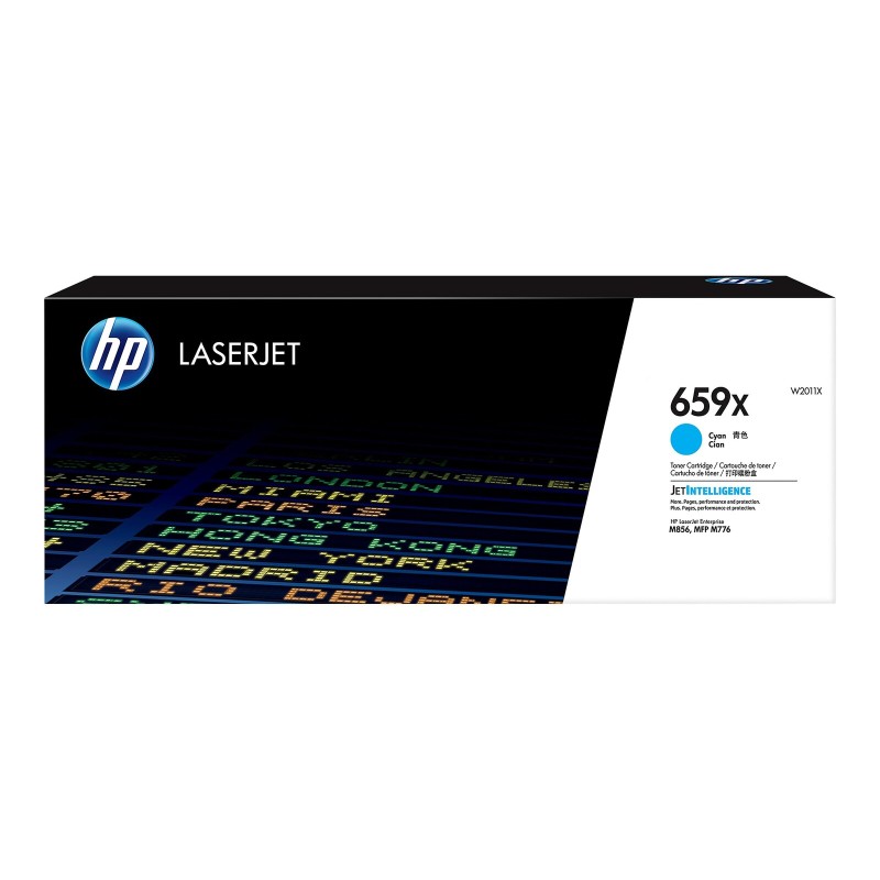Toner HP 659X High Yield Cyan Original LaserJet Toner Cartridge