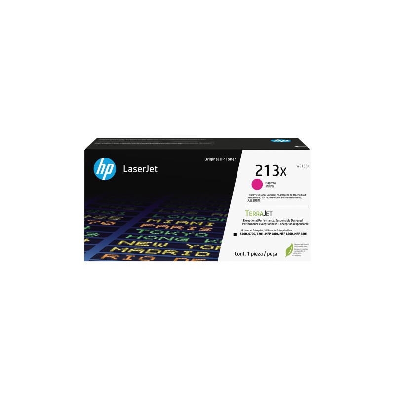 Toner HP 213X magenta W2133X