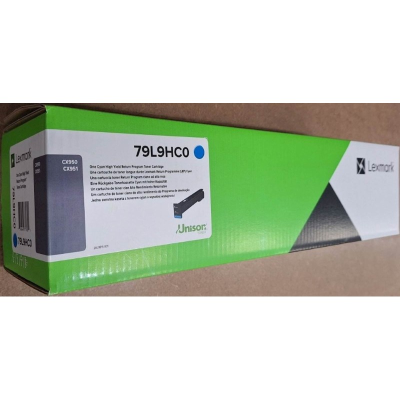 Toner LEXMARK za LEXMARK CX950/CX951, cyan