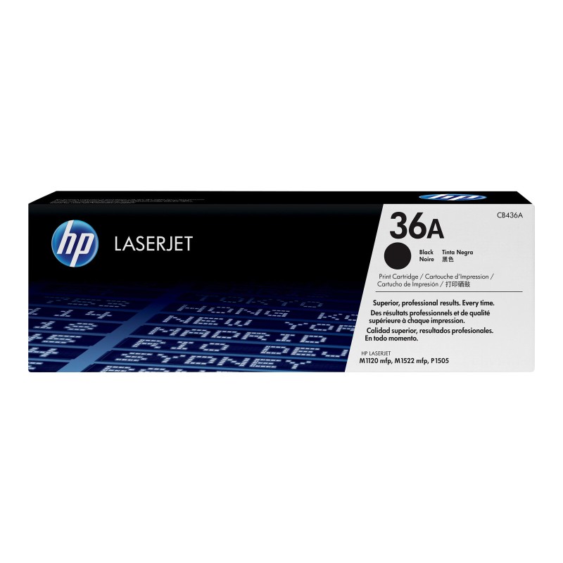 Toner HP CB436A (36A), črn