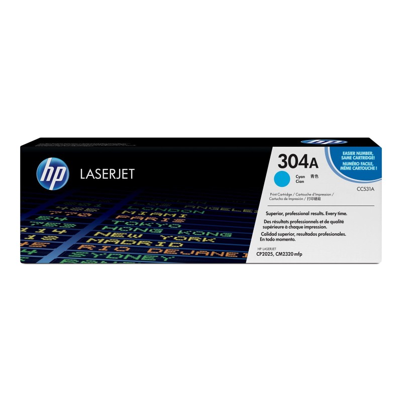 Toner HP CC531A (CC531A), cyan