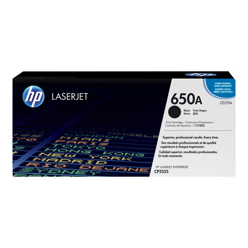Toner HP CE270A, črn