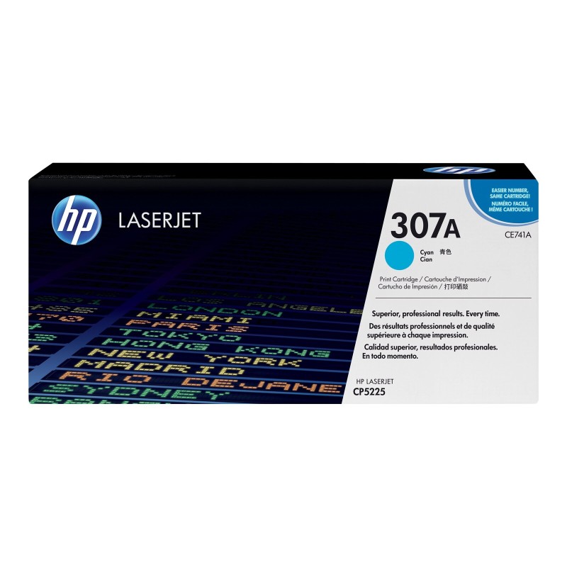 Toner HP CE741A, cyan