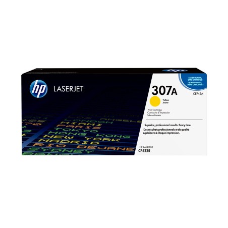 Toner HP CE742A, yellow