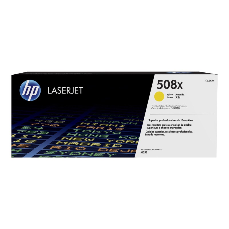 Toner HP 508X (CF362X), rumen (yellow)