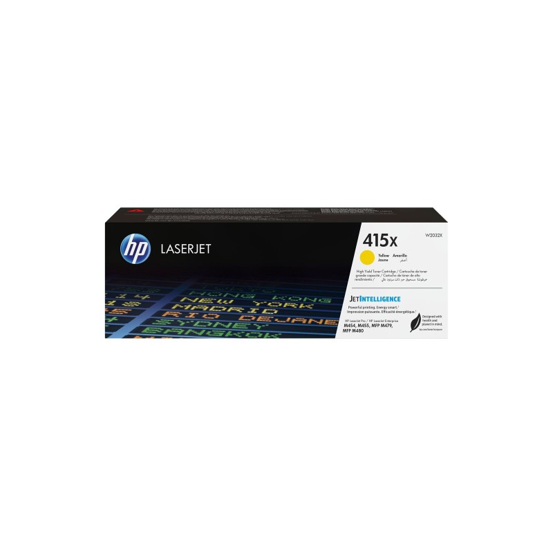 Toner HP 415X rumen, W2032X