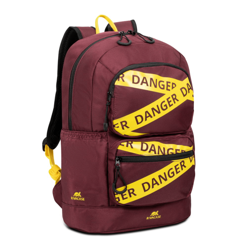 RIVACASE 5421 Erebus vodoodbojni nahrbtnik 14L - bordo rdeč