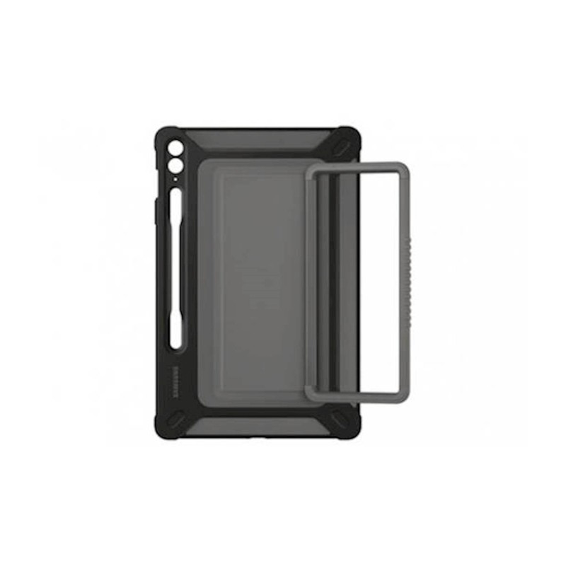 Ovit﻿ek Samsung Outdoor za Galaxy Tab S9 FE+, črn