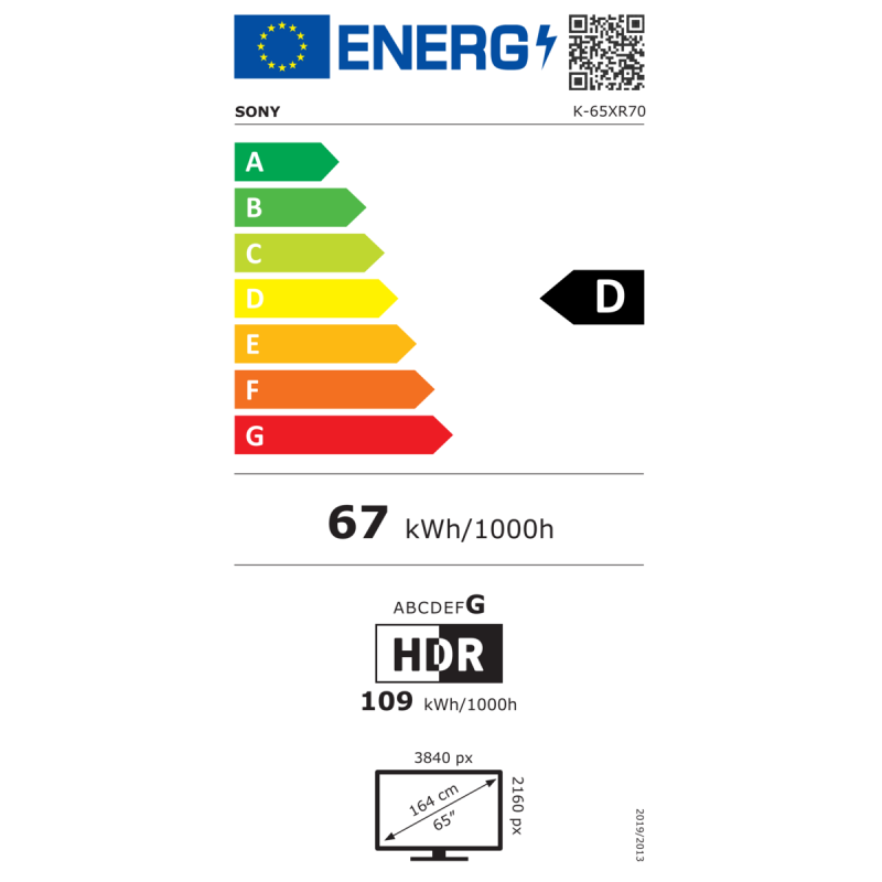 Televizor SONY K65XR70PAEP BRAVIA 7