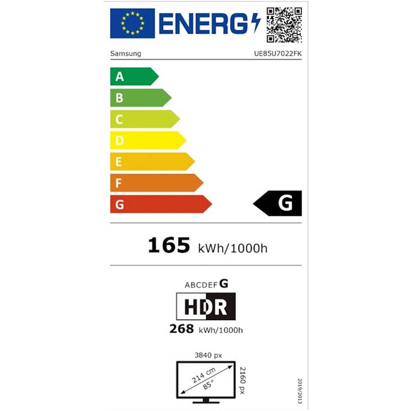 Televizor Samsung 85U7022F