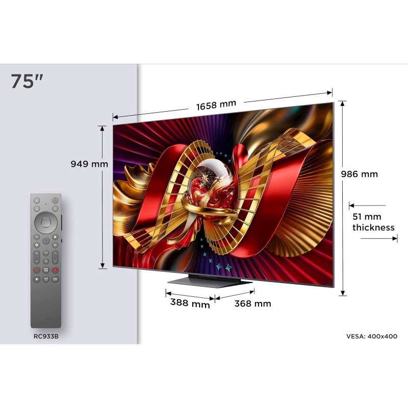 Televizor TCL 75C8L