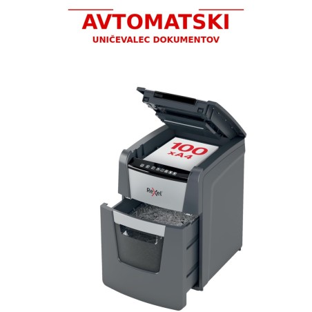 Uničevalec dokumentov rexel auto+ 100m 2x15/p5 optimum 2020100meu