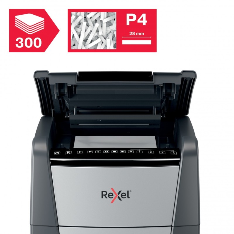 Uničevalec dokumentov rexel auto+ 300x 4x25/p4 optimum 2020300xeu