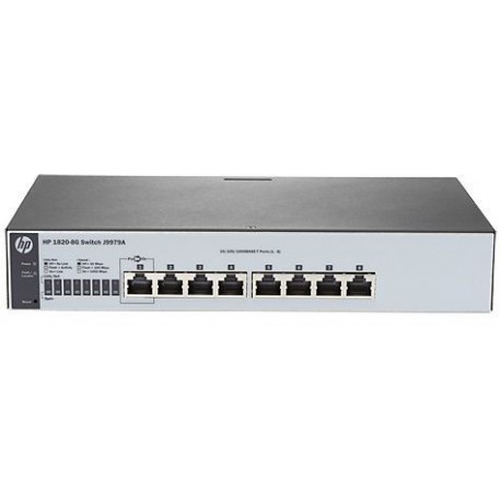 Stikalo (switch) 8 port 10/100/1000 HP 1810-8G, J9979A