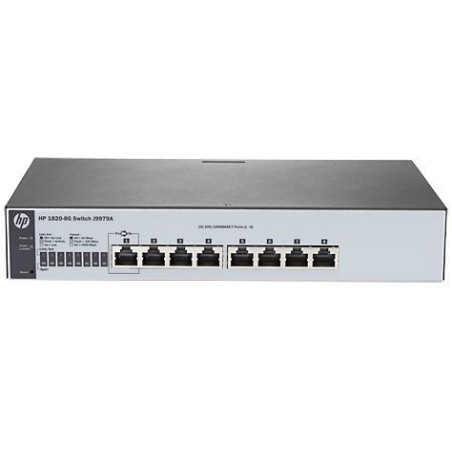 Stikalo (switch) 8 port 10/100/1000 HP 1810-8G, J9979A