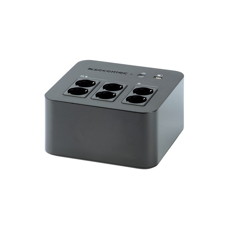 UPS Socomec Netys PL, 600VA, 360W, črn