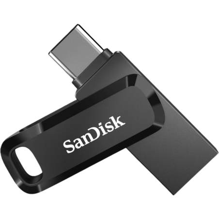 USB ključek 64GB SanDisk Ultra Dual GO, črn