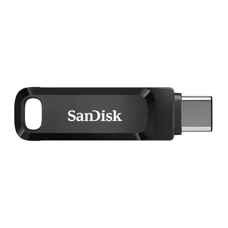 USB ključek 64GB SanDisk Ultra Dual GO, črn