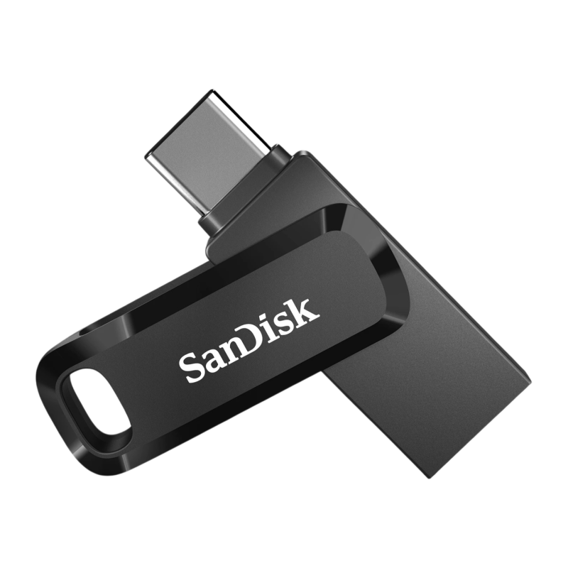 USB ključek 512GB SanDisk Ultra Dual GO, črn