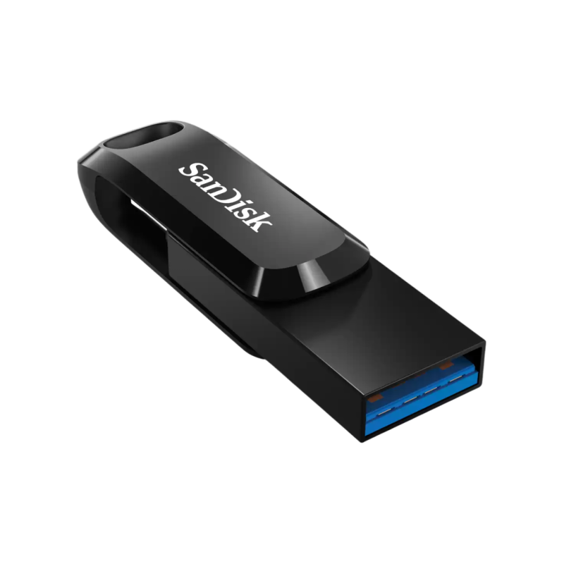 USB ključek 512GB SanDisk Ultra Dual GO, črn