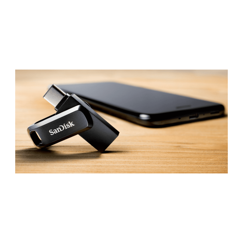 USB ključek 512GB SanDisk Ultra Dual GO, črn