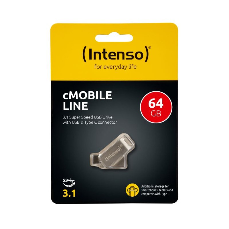 USB ključek 64GB Intenso cMobile Line, 3536490