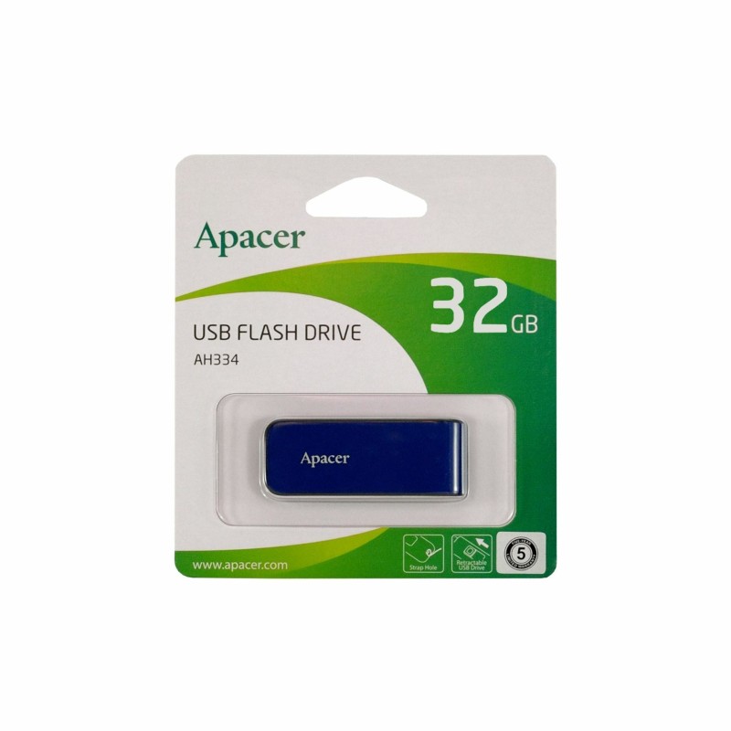 USB ključek 32GB APACER AH334 moder