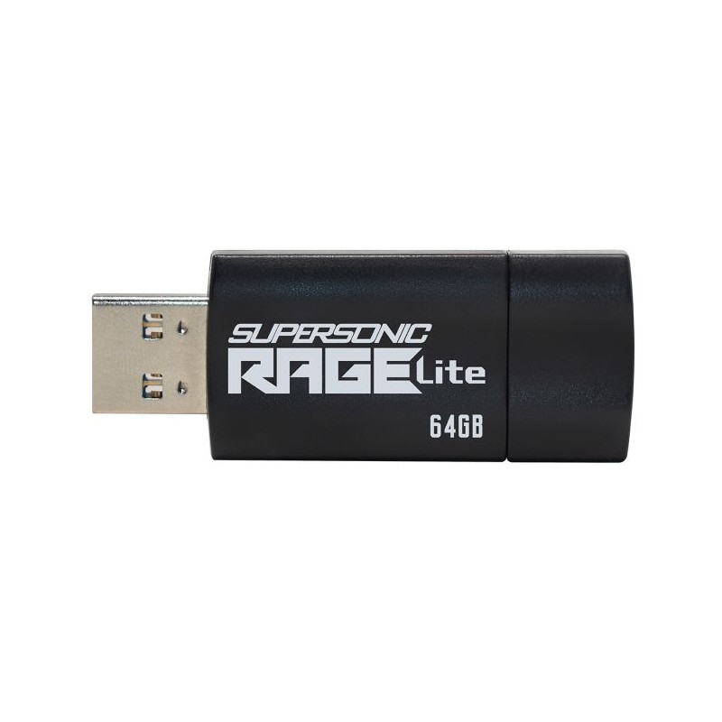 USB ključek Patriot 64GB 120MB/s Supersonic Rage Lite USB 3.2, PEF64GRLB32U