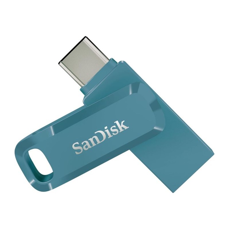 USB ključek 128GB SanDisk Ultra Dual GO, moder