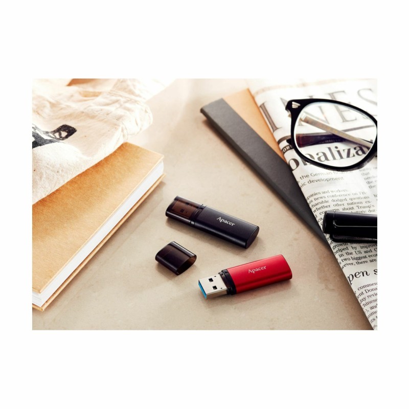 USB ključek APACER 3.2 Gen1 64GB, AH25B rdeč