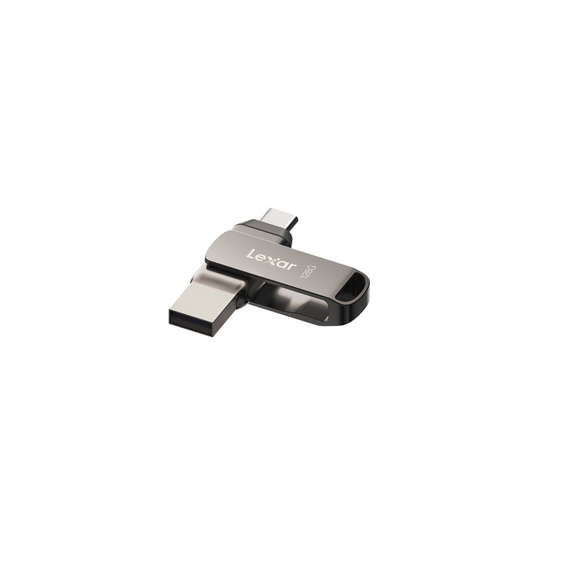 USB ključek 128GB Lexar JumpDrive Dual Drive D400, USB-C 3.1