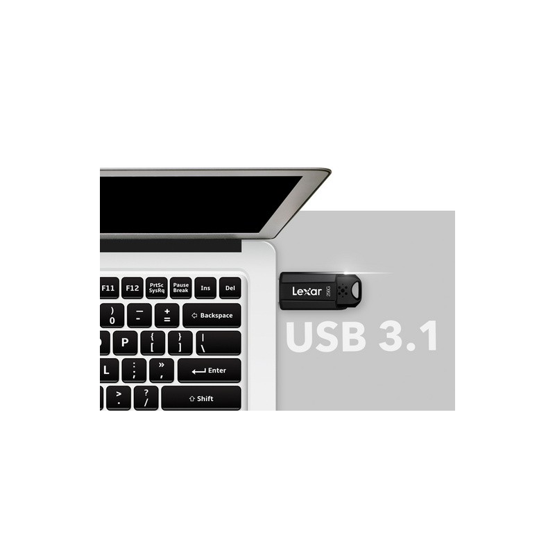 USB ključek Lexar JumpDrive S80, 256GB, USB 3.1