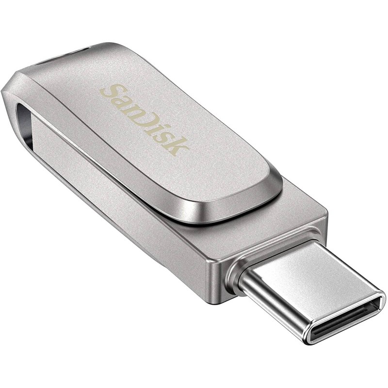 USB kjuč 1TB SanDisk Ultra Dual LUXE, USB 3.1, srebrn