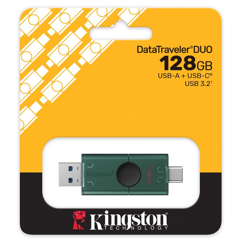 USB kjuč 128GB KINGSTON DataTraveler Duo, USB-A/C