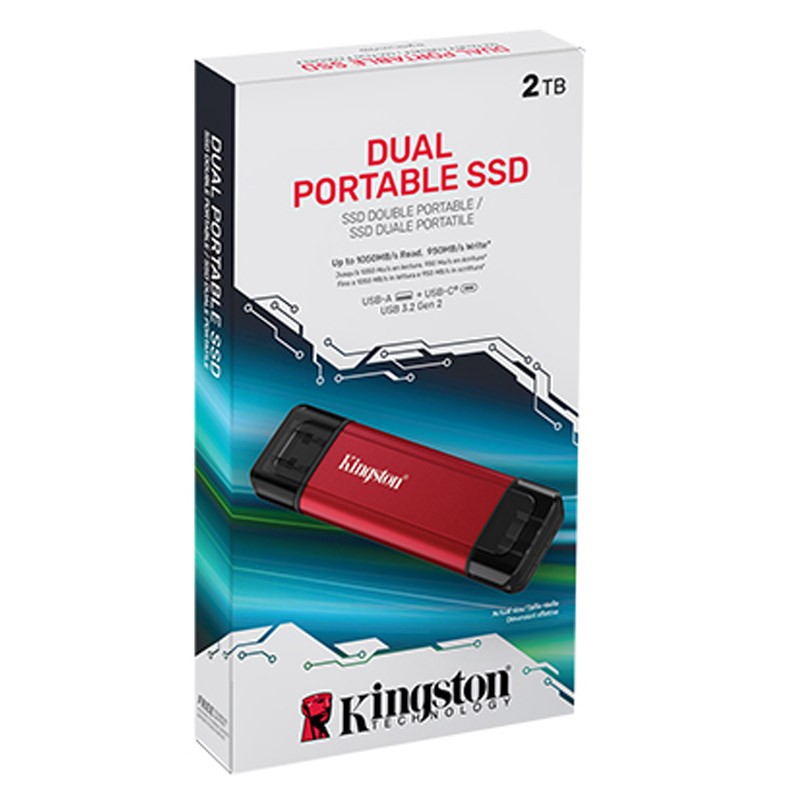 USB kjuč 2TB Kingston Duo, USB-C/A