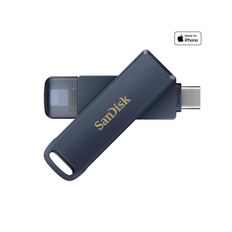 USB kjuč 128GB SanDisk Phone Drive, USB-C/Lightning, SDIXD0N-128G-GN6NE